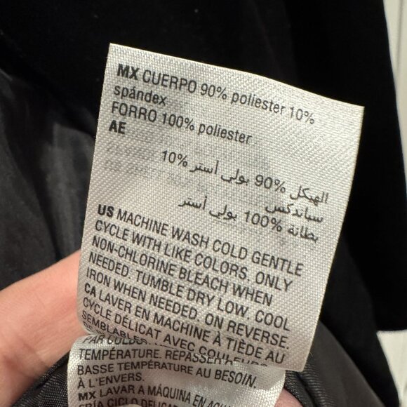 NWT 3xl INC Black Velvet Blazer Party Holiday Work Winter Special Occassion - Picture 6 of 8